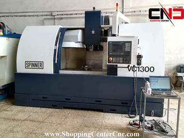فرز سی ان سی سه محور Spinner VC1300 (1) ساخت آلمان